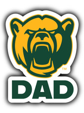Baylor Bears 4-Inch Proud Dad Die Cut Decal