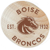 Boise State Broncos Wood Coaster Engraved 4 Pack