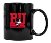 Boston Terriers Black Ceramic Mug 2-Pack (Black).