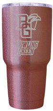 Bowling Green Falcons 24 oz Insulated Tumbler Etched - Rose Gold