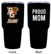 Bowling Green Falcons Proud Mom 24 oz Insulated Stainless Steel Tumblers Choose Your Color.