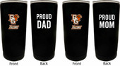 Bowling Green Falcons Proud Mom and Dad 16 oz Insulated Stainless Steel Tumblers 2 Pack Black.