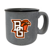 Bowling Green Falcons Speckled Ceramic Camper Coffee Mug (Gray).