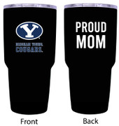 Brigham Young Cougars Proud Mom 24 oz Insulated Stainless Steel Tumblers Choose Your Color.