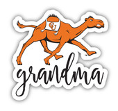 Campbell University Fighting Camels 4 Inch Proud Grand Mom Die Cut Decal