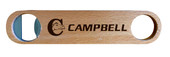 Campbell University Fighting Camels Laser Etched Wooden Bottle Opener College Logo Design