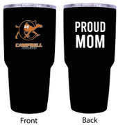 Campbell University Fighting Camels Proud Mom 24 oz Insulated Stainless Steel Tumblers Black.