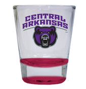 Central Arkansas Bears 2 ounce Color Etched Shot Glasses