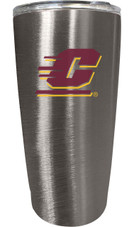 Central Michigan University 16 oz Insulated Stainless Steel Tumbler colorless