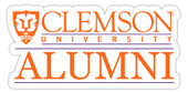 Clemson Tigers 4-Inch Laser Cut Alumni Vinyl Decal Sticker