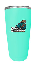 Coastal Carolina University 16 oz Insulated Stainless Steel Tumbler Straight - Choose Your Color.