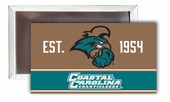 Coastal Carolina University 2x3-Inch Fridge Magnet 4-Pack