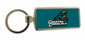 Coastal Carolina University Metal Keychain