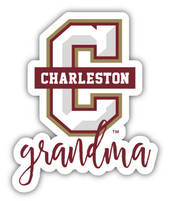 College of Charleston 4 Inch Proud Grand Mom Die Cut Decal