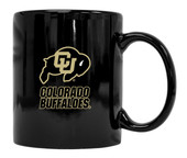 Colorado Buffaloes Black Ceramic Mug (Black).