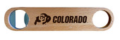 Colorado Buffaloes Laser Etched Wooden Bottle Opener College Logo Design