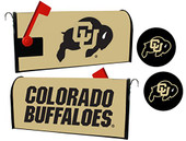 Colorado Buffaloes Magnetic Mailbox Cover & Sticker Set