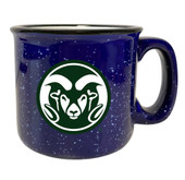 Colorado State Rams Speckled Ceramic Camper Coffee Mug (Choose Your Color).
