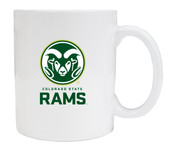 Colorado State Rams White Ceramic Mug (White).