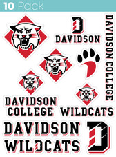 Davidson College 10 Pack Collegiate Vinyl Decal Sticker