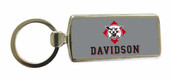 Davidson College Metal Keychain