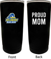 Delaware Blue Hens Proud Mom 16 oz Insulated Stainless Steel Tumblers