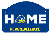 Delaware Blue Hens Wood Sign with String