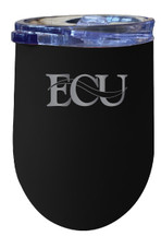East Central University Tigers 12 oz Etched Insulated Wine Stainless Steel Tumbler