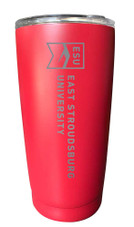 East Stroudsburg University Etched 16 oz Stainless Steel Tumbler (Choose Your Color)