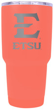 East Tennessee State University 30 oz Laser Engraved Stainless Steel Insulated Tumbler Choose Your Color.