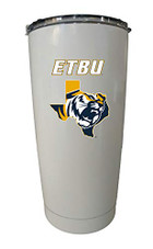 East Texas Baptist University 16 oz Insulated Stainless Steel Tumblers Black.