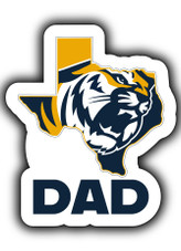 East Texas Baptist University 4-Inch Proud Dad Die Cut Decal
