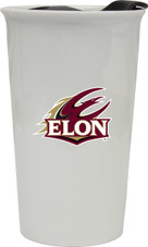 Elon University Double Walled Ceramic Tumbler