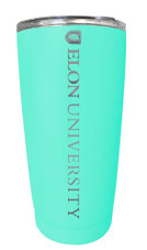Elon University Etched 16 oz Stainless Steel Tumbler (Choose Your Color)
