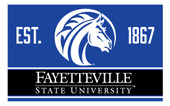 Fayetteville State University Wood Sign with Frame