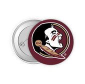 Florida State Seminoles 2 Inch Button Pin 4 Pack