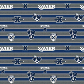 Xavier University All for One Shops | Xavier University Carabiner Keychain | LXG | Navy