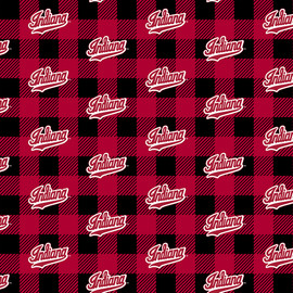 Indiana University Hoosiers Buffalo Plaid Fleece Fabric Remnants Indiana University Hoosiers Buffalo Plaid Fleece Fabric Remnants