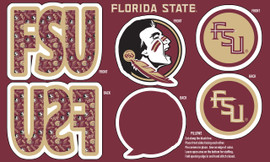 Official Licensed Florida State University Minky DIY Pillow Project. Cut, Sew, and Stuff-Each Panel yields 3 pillows Official Licensed Florida State University Minky DIY Pillow Project. Cut, Sew, and Stuff-Each Panel yields 3 pillows