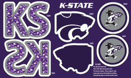 Official Licensed Kansas State University Minky DIY Pillow Project. Cut, Sew, and Stuff-Each Panel yields 3 pillows Official Licensed Kansas State University Minky DIY Pillow Project. Cut, Sew, and Stuff-Each Panel yields 3 pillows