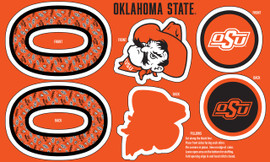 Official Licensed Oklahoma State University Minky DIY Pillow Project. Cut, Sew, and Stuff-Each Panel yields 3 pillows Official Licensed Oklahoma State University Minky DIY Pillow Project. Cut, Sew, and Stuff-Each Panel yields 3 pillows