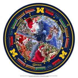 Official Licensed University of Michigan Wolverines Christmas Tree Skirt MCHG1147