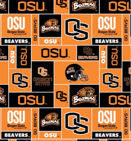OREGON STATE UNIVERSITY-COLLEGE-UNIVERSITY-LOGO-PRINTED-FLEECE-NO SEW FLEECE BLANKET-FABRIC-03 OREGON STATE UNIVERSITY-COLLEGE-UNIVERSITY-LOGO-PRINTED-FLEECE-NO SEW FLEECE BLANKET-FABRIC-03