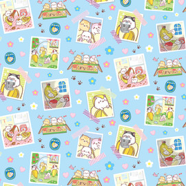 Bananya Characters Cotton Fabric Collection by Sykel-Bananya Kitty Postcards Bananya Characters Cotton Fabric Collection by Sykel-Bananya Kitty Postcards