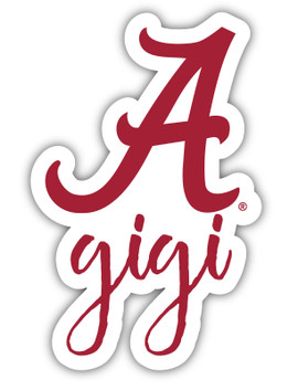 Alabama Crimson Tide With Circle Logo Decal