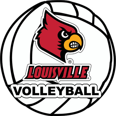  Louisville Cardinals Volleyball Logo Officially