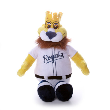 Vintage Rare Sluggerrr Kansas City Royals Mascot Plush KC 9” MLB