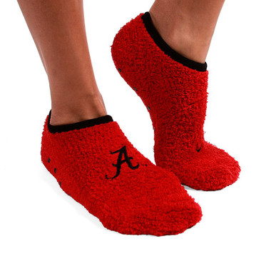 Louisville Cardinals NCAA Unisex Slipper Socks with No Slip Grip | by College Fabric Store