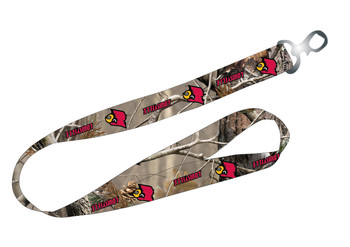 NCAA Louisville Cardinals T Wo-Tone Lanyard, Red, One Size