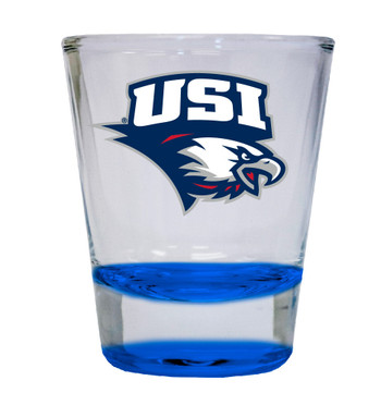University of Southern Indiana 2 ounce Color Etched Shot Glasses ...